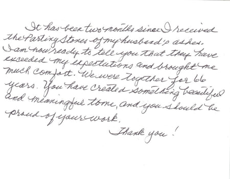 Letter from Marjorie