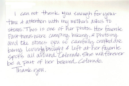 Letter from Kristina