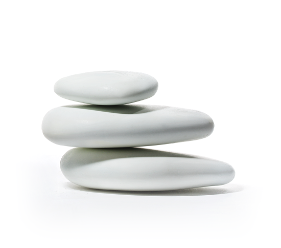 Solidified remains stones